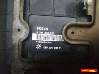 Блок управления двигателем Volkswagen Vento 1996г. 0261200760,1H0907311F - Фото 2