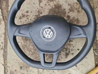 Рулевое колесо Volkswagen Sharan 2 restailing 2018г.  - Фото 3