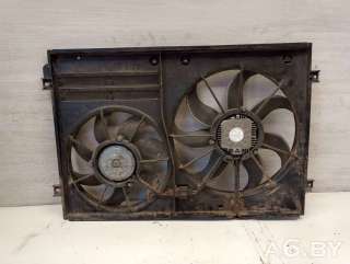 Вентилятор радиатора Skoda Octavia A5 restailing 2008г. 1K0121205G - Фото 6