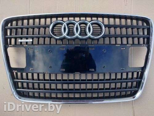 Решетка радиатора Audi Q7 4L 2007г. 4L0853651AY9B, 4L0853651A - Фото 1
