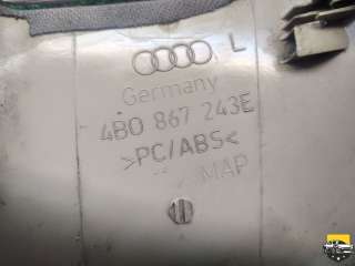 Обшивка стойки центральной левой Audi A6 C5 (S6,RS6) 2000г. 4B0867243E, 4B0867293 - Фото 7
