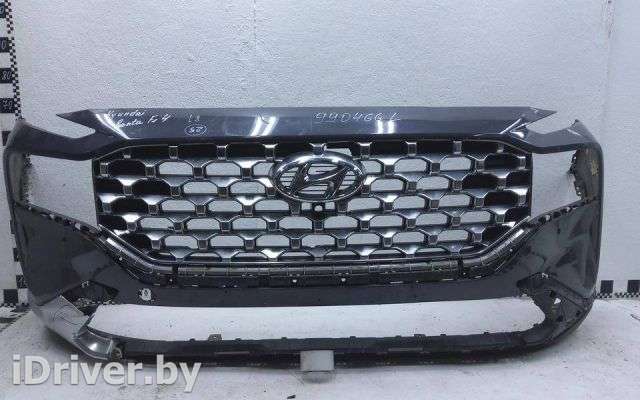 Бампер передний Hyundai Santa FE 4 (TM) restailing 2020г. 86511S1500 - Фото 1