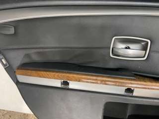 Обшивка двери задней левой (дверная карта) BMW 7 E65/E66 2008г.  - Фото 8