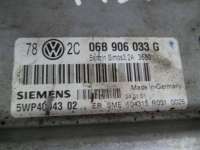 Блок управления двигателем Volkswagen Passat B5 2001г. 06B906033G, 5WP40043 - Фото 3
