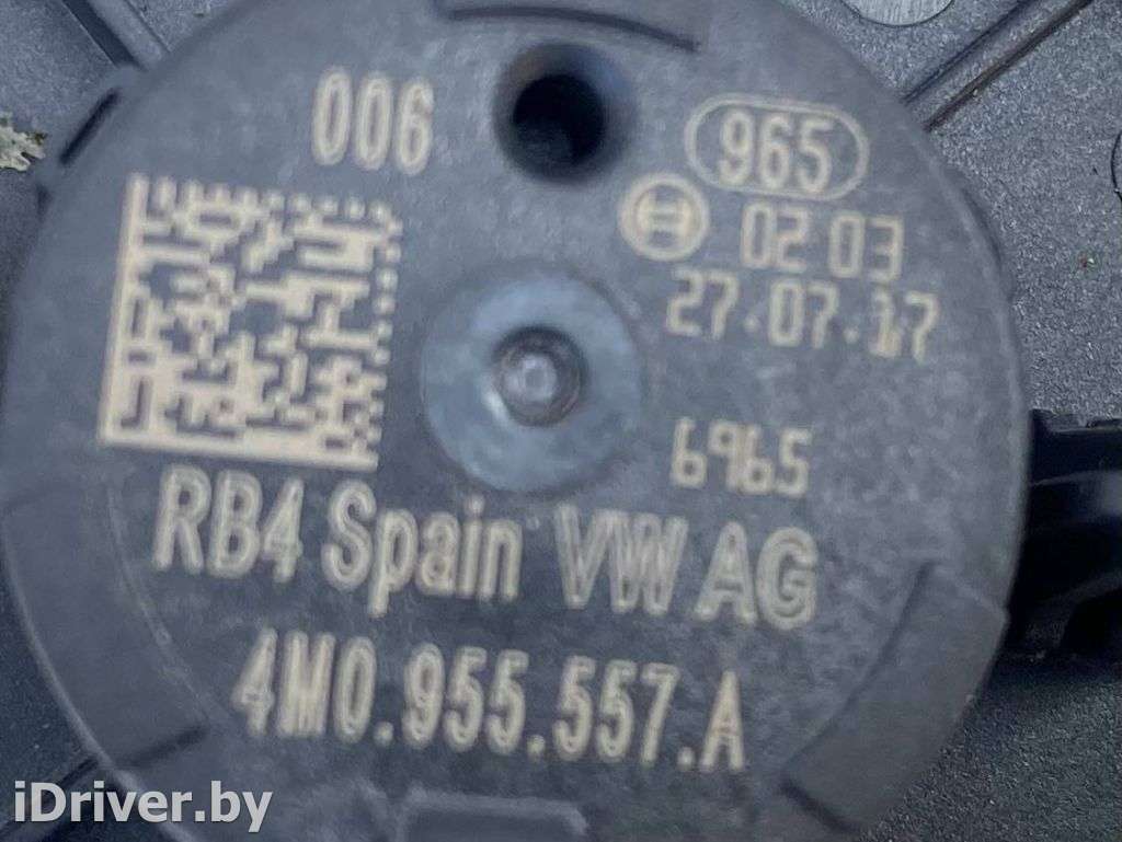 Датчик удара Audi Q7 4M 2018г. 4M0955557A  - Фото 2