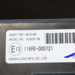 Прочая запчасть Honda CR-V 1 2013г. 36920-TR0-H010-M1E13116RI-000721 , art430788 - Фото 6
