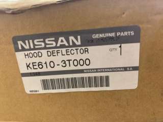 Дефлектор капота Nissan Teana L33 2014г. KE6103T000 - Фото 4
