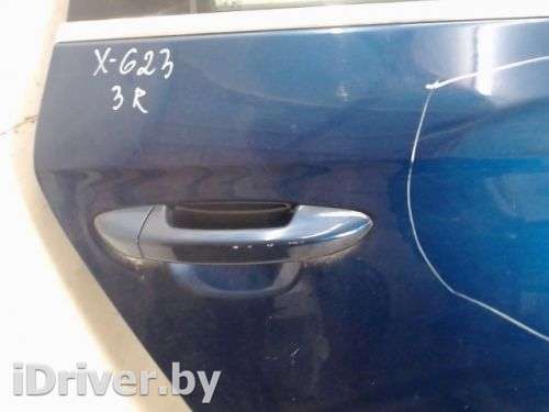 ручка боковой двери наружная зад прав Volkswagen Passat B6 2008г.  - Фото 1