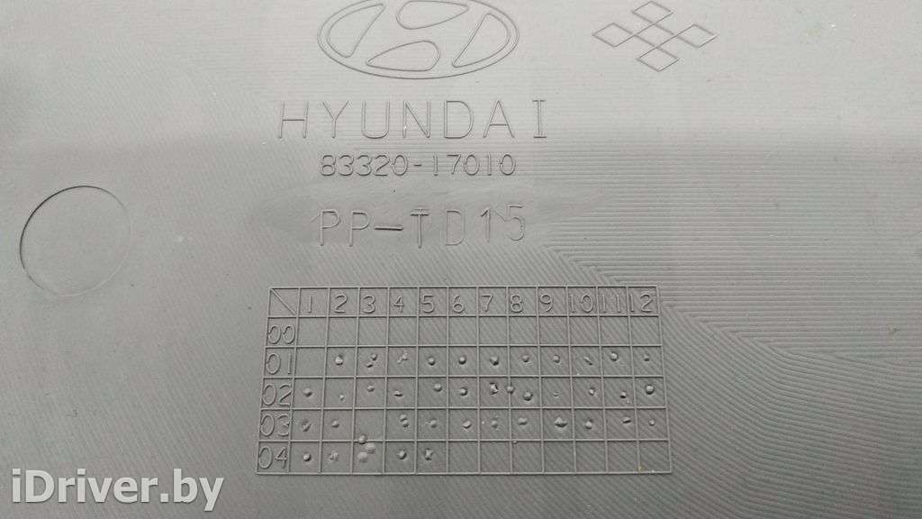 Обшивка двери задней правой (дверная карта) Hyundai Matrix 2005г. 83320-17010  - Фото 3