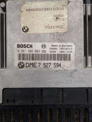 Блок управления двигателем BMW 7 E65/E66 2006г. 7527594,0261S02002 - Фото 2