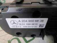 Блок управления климатической установкой Mercedes GLK X204 2014г. A2049006808 - Фото 4