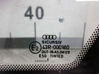 Стекло кузовное правое Audi A6 C5 (S6,RS6) 2002г.  - Фото 3