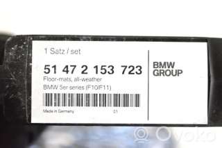 Коврики в салон BMW 5 F10/F11/GT F07 2014г. 2153723, 2153724 , artGVV74800 - Фото 4