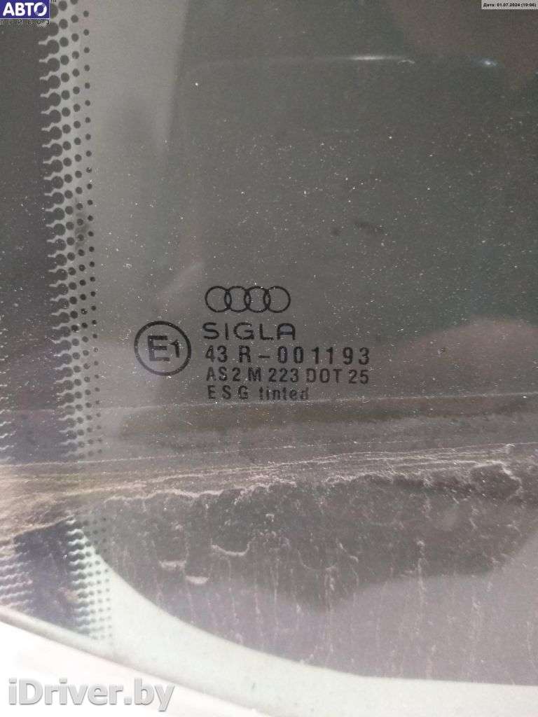 Стекло двери задней левой Audi 80 B4 1993г.   - Фото 2
