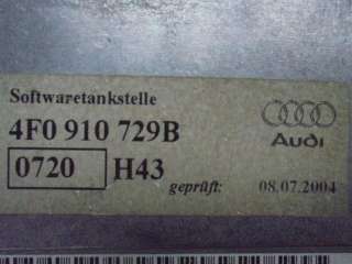 Блок управления интерфейсом Audi A6 C6 (S6,RS6) 2005г. 4E0035729 - Фото 2