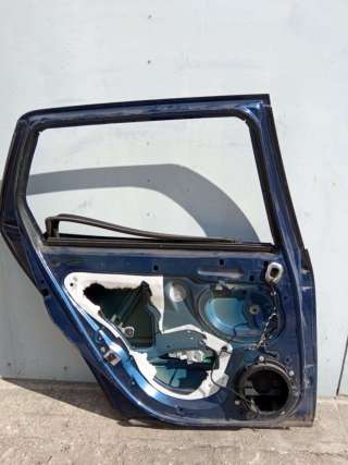 Дверь задняя левая Peugeot 407 2004г.  - Фото 7