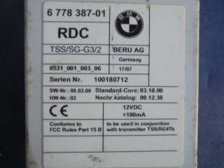 Блок контроля давления в шинах BMW X5 E70 2007г. 6778387 - Фото 2