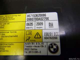 Подушка безопасности боковая (в сиденье) BMW 3 E90/E91/E92/E93 2006г. 72127153620 - Фото 4