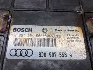 Блок управления двигателем Audi A4 B5 1996г. BOSCH, 8D0907558A, 0261204503 - Фото 2