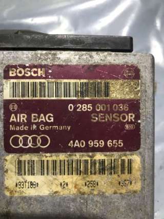 Блок AirBag Audi 100 C4 1995г. 0285001036 - Фото 3