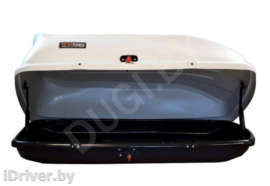 Багажник на крышу Автобокс (480л) FirstBag 480LT J480.006 (195x85x40 см) цвет Hyundai Bayon 2012г.   - Фото 49