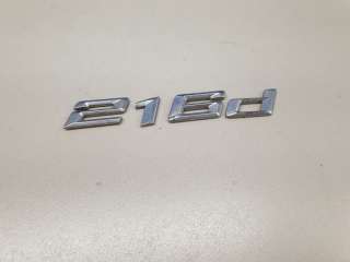 Эмблема двери багажника BMW 2 F45/F46 2015г. 51147383513 - Фото 2