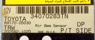 89170-05030 Блок AirBag Toyota Avensis 1 Арт 2046739, вид 3