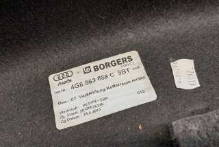 Обшивка багажника Audi A7 1 (S7,RS7) 2012г. 4G8863888C , art5185710 - Фото 6