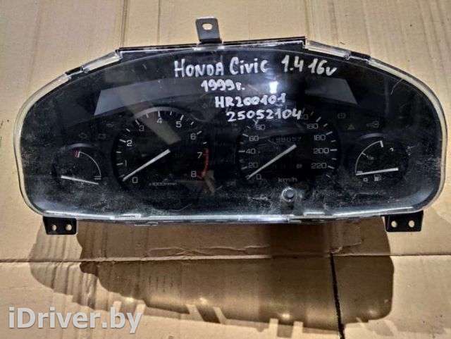 Щиток приборов (приборная панель) Honda Civic 6 1999г. HR200101 - Фото 1