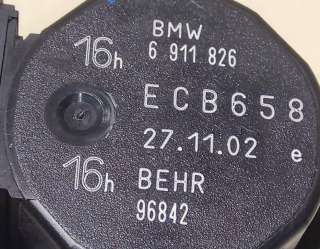 Моторчик заслонки печки BMW 7 E65/E66 2003г. 6911826 - Фото 4