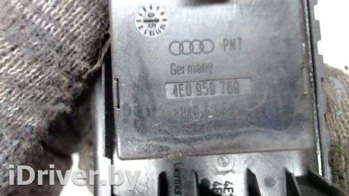 4E0959769 Кнопка регулировки сидения к Audi A8 D3 (S8) Арт 6033731 - Фото 2