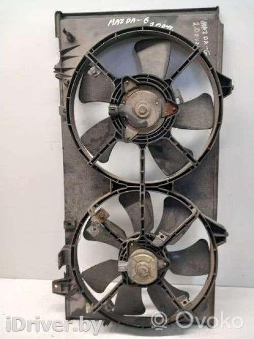 Вентилятор радиатора Mazda 6 2 2008г. 4486 , artMDT5838 - Фото 1