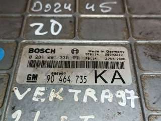 Блок управления двигателем Opel Vectra B 2000г. 0281001335,90464735 - Фото 2