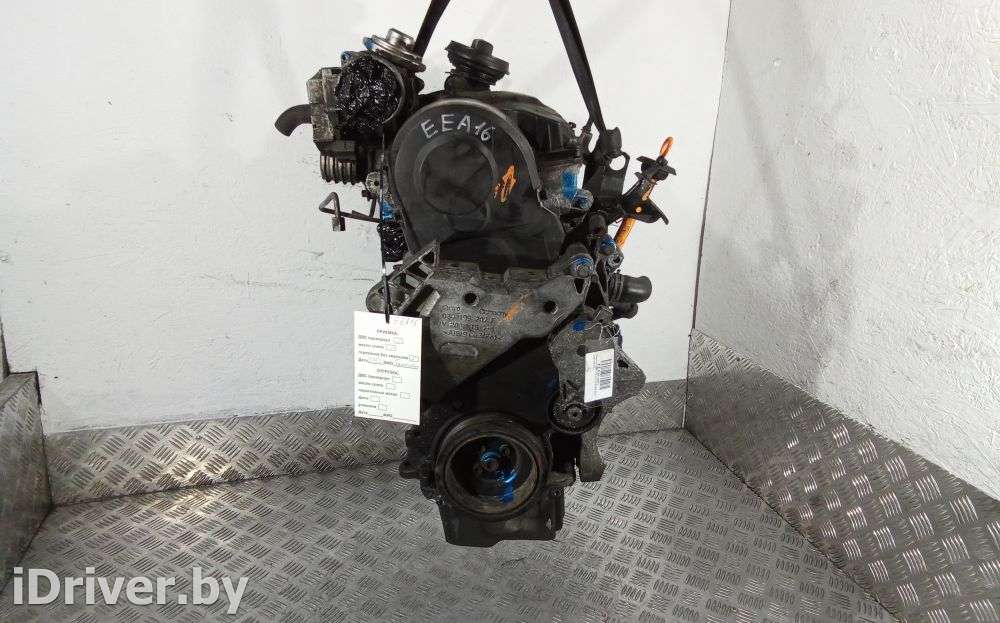 Двигатель  Volkswagen Jetta 6 1.9  Дизель, 2010г. BXE  - Фото 1