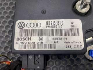 Блок управления аккумулятором (АКБ) Audi A8 D3 (S8) 2008г. 4E0915181C,0199000015 - Фото 7