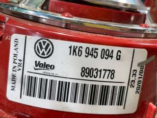 Фонарь крышки багажника правый Volkswagen Golf 5 2008г. 1K6 945 094 G - Фото 4