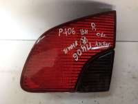  Фонарь крышки багажника правый Peugeot 406 Арт 12393, вид 1