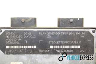 Блок управления двигателем Peugeot 206 1 2002г. 9641390180 , art3047709 - Фото 2