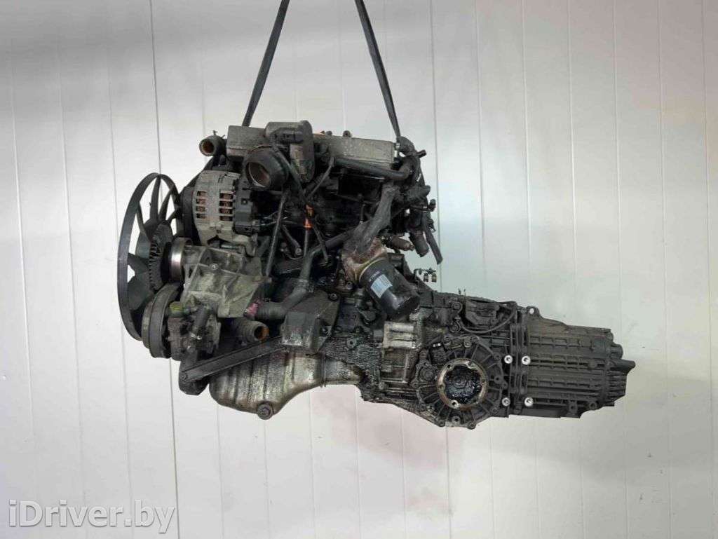 Двигатель МКПП 5ст. Audi A6 C5 (S6,RS6) 1.8 I Бензин, 1999г. APU  - Фото 2
