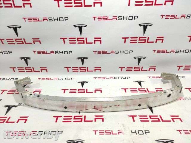 Усилитель бампера переднего верхний Tesla model Y 2020г. 1487601-00-C - Фото 1