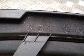 Заглушка (решетка) в бампер передний Volkswagen Passat B6 2005г. 3c0853665 , art495069 - Фото 4