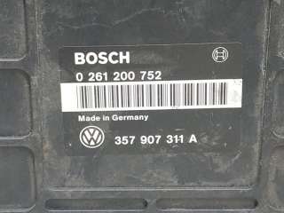 Блок управления двигателем Volkswagen Golf 3 1993г. BOSCH,357907311A,0261200752 - Фото 3