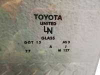 Стекло двери задней левой Toyota Venza 2011г.  - Фото 4