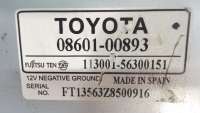 CD-чейнджер Toyota Prius 1 2001г. 08601-00893 - Фото 4