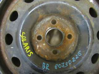 Диск колесный железо к Hyundai Solaris 1 52910-4l000 - Фото 5