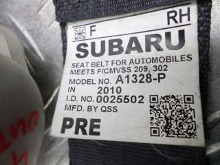 Ремень безопасности Subaru Outback 4 2010г.  - Фото 3