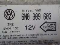 Блок управления AIR BAG Volkswagen Golf 3 1992г. 6N0909603 - Фото 4