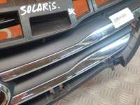 решетка радиатора Hyundai Solaris 1 2014г. 863514L500 - Фото 4