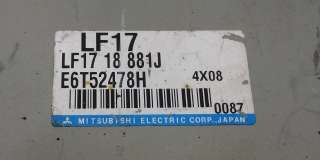Блок управления двигателем Mazda 6 1 2006г. LF1718881J,E6T52478H,LF17 - Фото 3