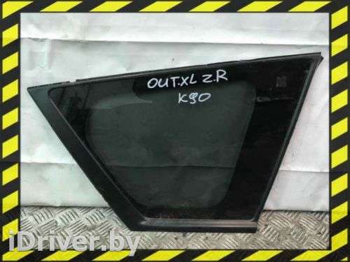 стекло кузовное заднее правое Mitsubishi Outlander XL 2008г. AS3 - Фото 1